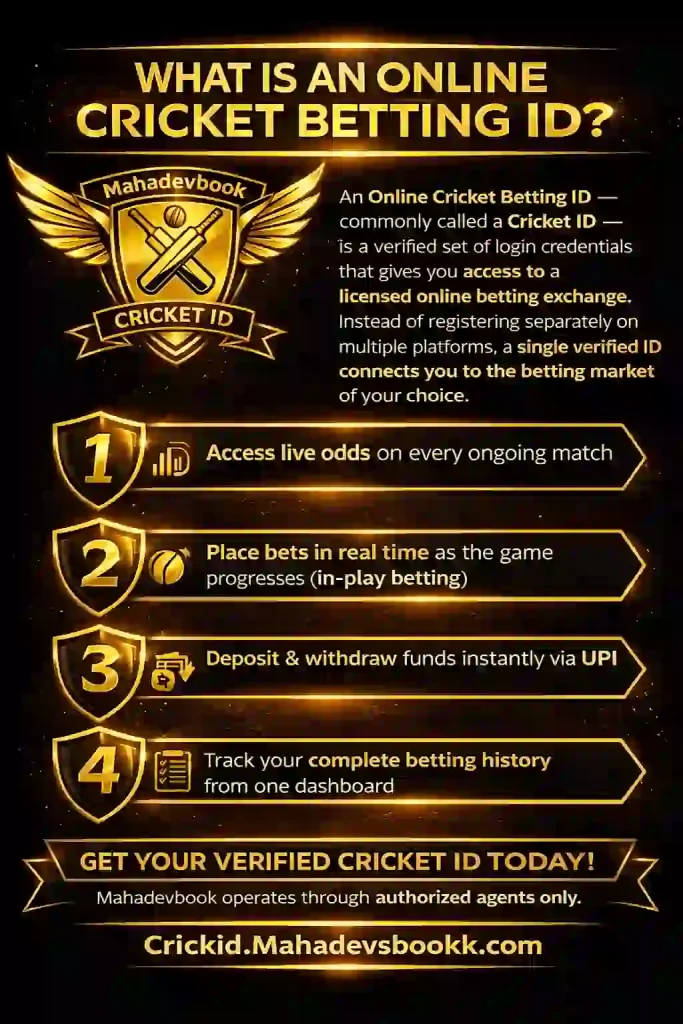 online cricket id
